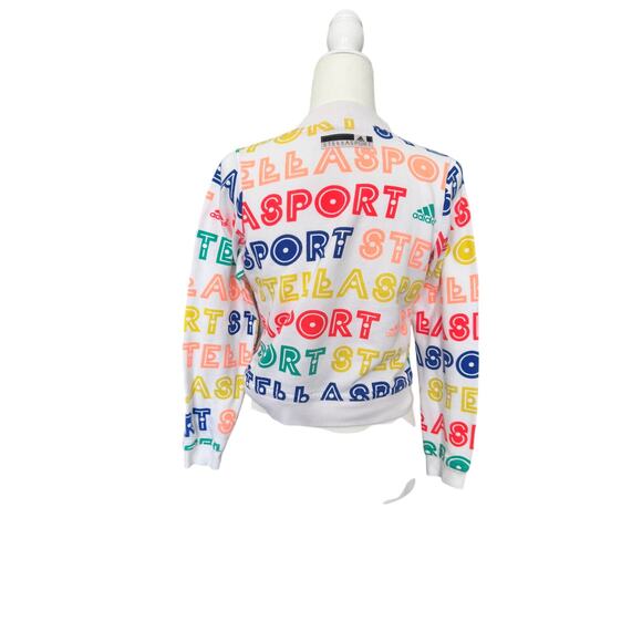 ADIDAS STELLASPORT Crew Neck Sweatshirt in Sz Medium - Picture 4 of 11